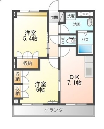 ヴィンテージIIの物件間取画像